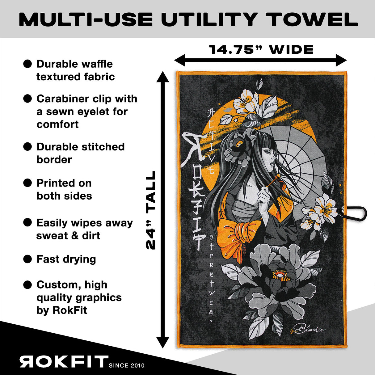 Utility Towel - ROKFIT X BLONDIE
