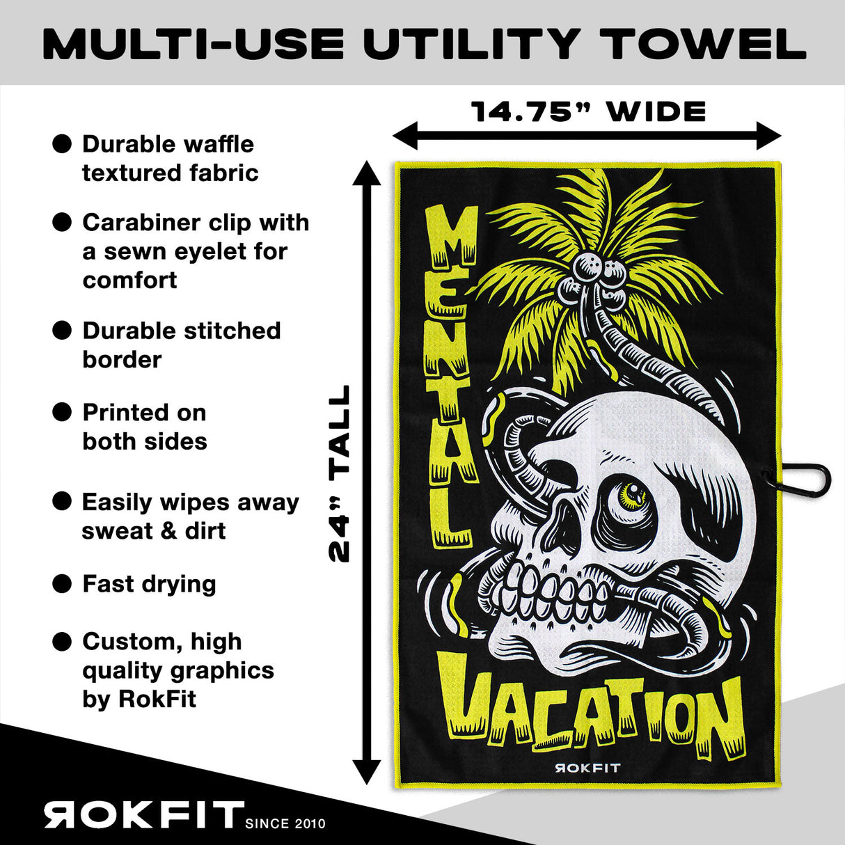 Utility Towel - Mental Vacation